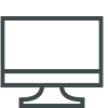 Icon of a computer monitor
