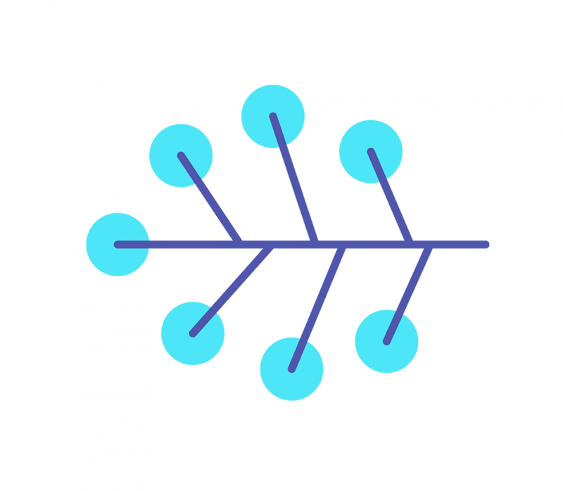 Civic Science Fellows logo - an abstract blue branch with light blue circles as leaves