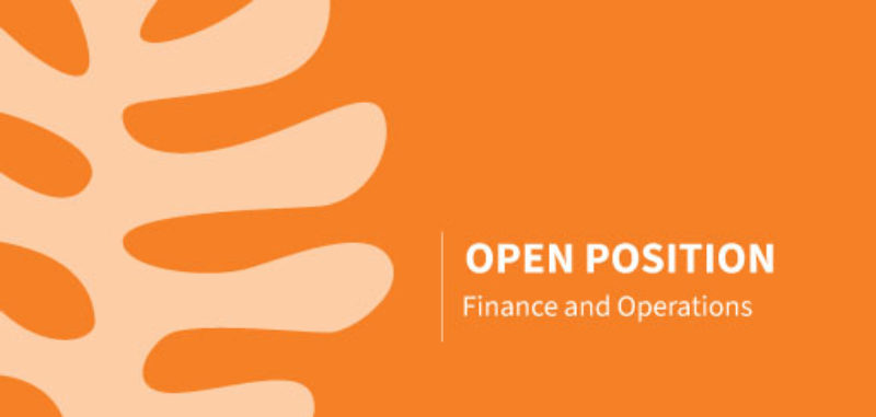 Open Position: Finance and Operations